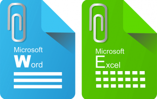 insert Excel spreadsheets into Word Documents