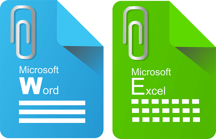 insert Excel spreadsheets into Word Documents