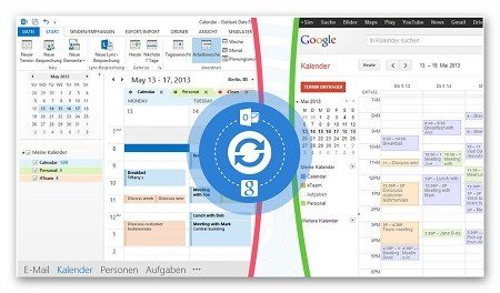 So synchronisieren Sie den Outlook Kalender mit Android.