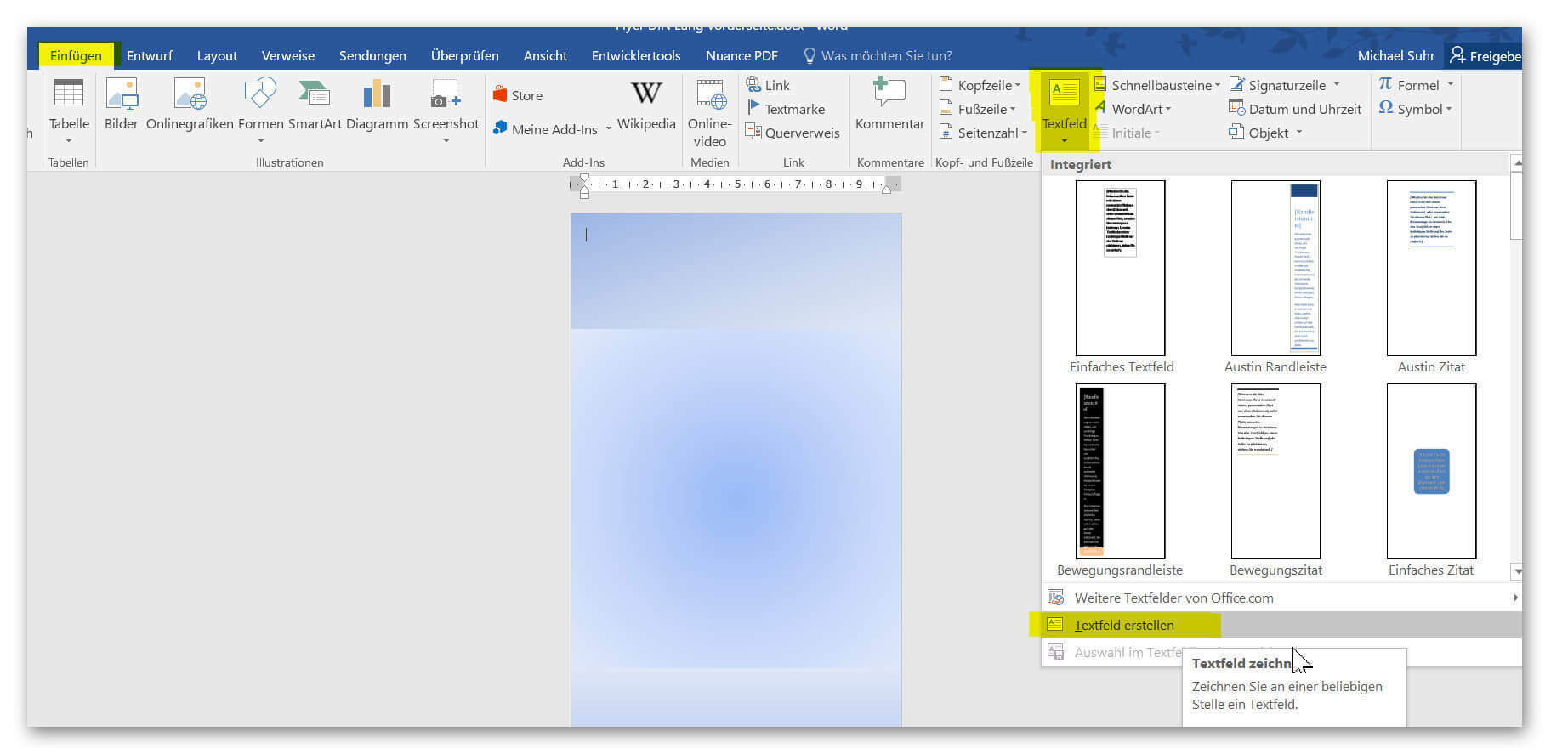 Flyer Und Visitenkarten Mit Microsoft Word Spielend Selbst Erstellen