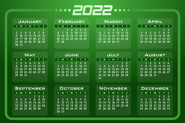 Microsoft Excel Jahreskalender 2022 erstellen