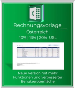 Excel Invoice Template Austria New Version