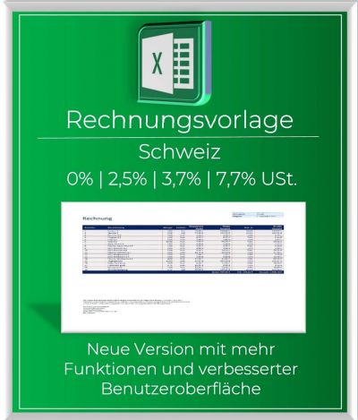 Excel invoice template Switzerland_New version