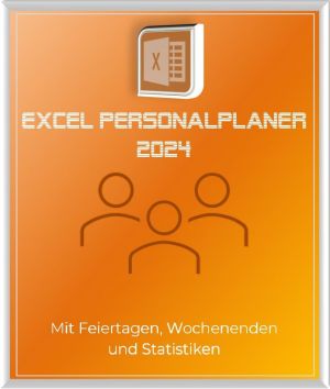 Produktbild Excel Personalplaner 2024