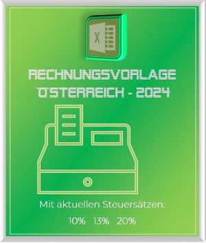 Produktbild Rechnungsvorlage Oesterreich 2024