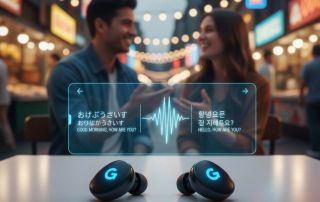 Live-Übersetzer-Earbuds