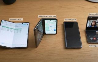 foldable smartphone im vergleich