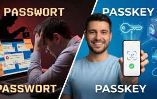 passwort vs. passkey