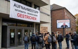 Aufnahmestopp für Informatik