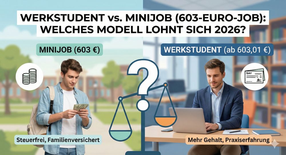 Werkstudent vs. 603-Euro-Job