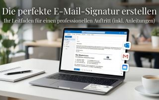 Die perfekte E-Mail-Signatur erstellen - Tutorial