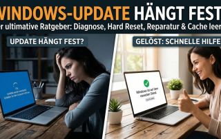 Erste Hilfe Wenn das Windows-Update hängt