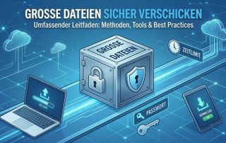 Große Dateien sicher verschicken - Tutorial