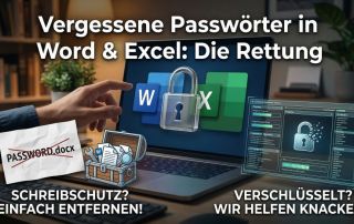 Passwort für Word- und Excel-Dateien vergessen