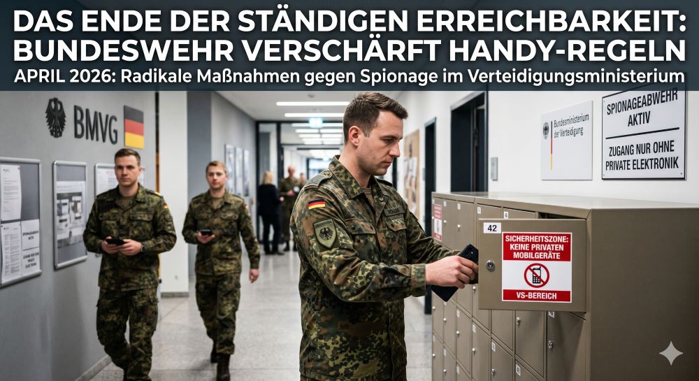 Handyverbot im Verteidigungsministerium