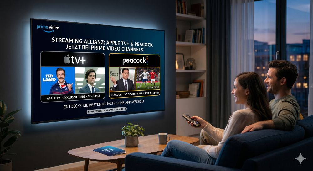 Prime Video vereint Apple und Peacock