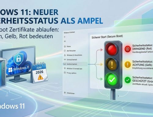 Windows 11 führt neues Ampel-System für den Sicherheitsstatus ein