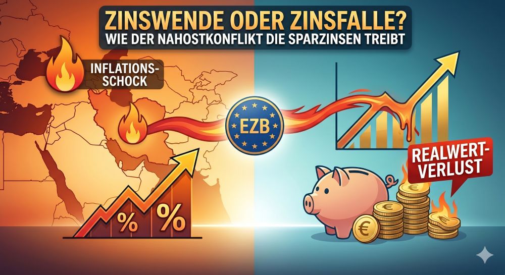 Wie der Nahostkonflikt die Sparzinsen treibt