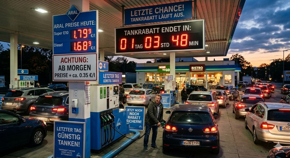 Der Tankrabatt läuft aus